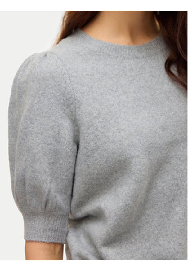 Vero Moda Sweter Doffy 10278313 Szary Regular Fit. Kolor: szary. Materiał: syntetyk