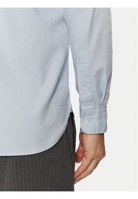 TOMMY HILFIGER - Tommy Hilfiger Koszula Flex Dobby MW0MW37578 Błękitny Slim Fit. Kolor: niebieski. Materiał: bawełna #5