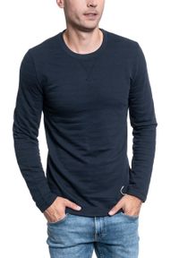 Mustang - MĘSKI LONGSLEEVE MUSTANG ADRIAN C STRUCTURE 1008970 5323. Długość rękawa: długi rękaw