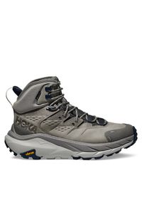 HOKA - Hoka Trekkingi Kaha 2 GTX GORE-TEX 1123155 Szary. Kolor: szary. Materiał: nubuk, skóra. Technologia: Gore-Tex. Sport: turystyka piesza