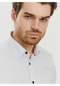 Pako Lorente - PAKO LORENTE – Biała koszula męska z krótkim rękawem. Kolor: biały. Długość rękawa: krótki rękaw. Długość: krótkie #8