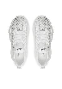 Steve Madden Sneakersy Poise Sneaker SM11002524 SM11002524-002 Biały. Kolor: biały #6