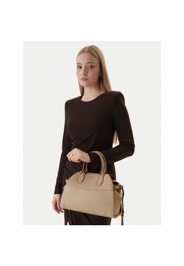 Torebka Guess. Kolor: beżowy