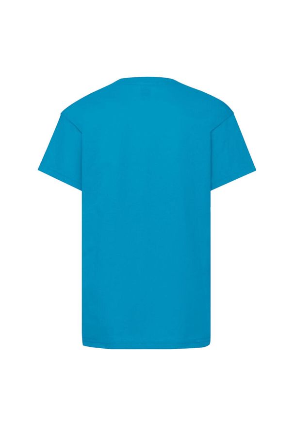 FRUIT OF THE LOOM - Oryginalna Koszulka Dla Dzieci. Kolor: niebieski. Sport: turystyka piesza