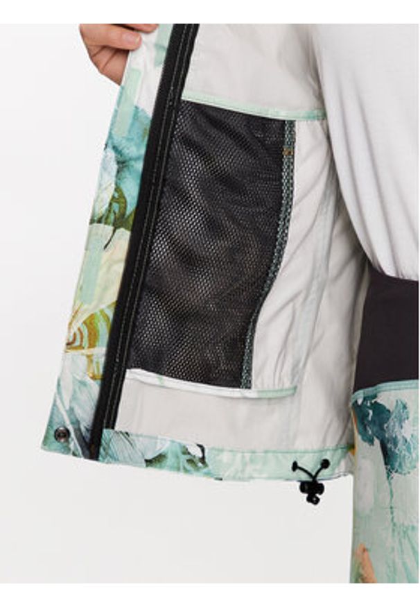 Helly Hansen Kurtka przejściowa ESRA RØISE Loke Print 63207 Zielony Regular Fit. Kolor: zielony. Materiał: syntetyk. Wzór: nadruk