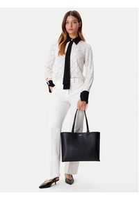 DKNY Torebka Alya R44A1I52 Czarny. Kolor: czarny. Materiał: skórzane