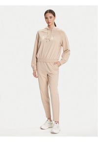 EA7 Emporio Armani Dres 7W000687 AF12502 U1046 Beżowy Regular Fit. Kolor: beżowy. Materiał: bawełna #1