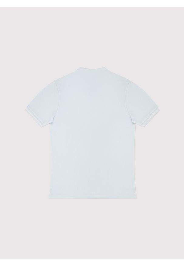 Pako Lorente - PAKO LORENTE – T-shirt polo w kolorze jasnoniebieskiem. Okazja: na co dzień. Typ kołnierza: polo. Kolor: różowy, biały, brązowy, szary. Materiał: bawełna. Styl: casual