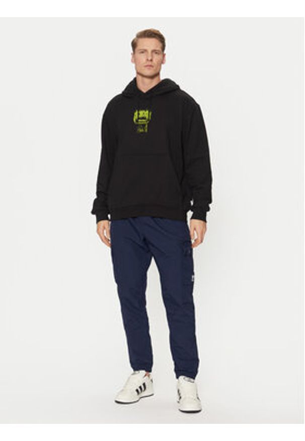 Adidas - adidas Bluza Q12 Training Supply Fashion Death Metal JN5703 Czarny Loose Fit. Kolor: czarny. Materiał: bawełna