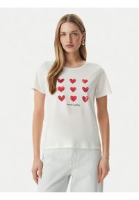 Morgan T-Shirt 261-DONA Biały Regular Fit. Kolor: biały #1