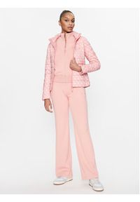 Guess Bluza V3BQ09 KB212 Różowy Regular Fit. Kolor: różowy. Materiał: syntetyk #3