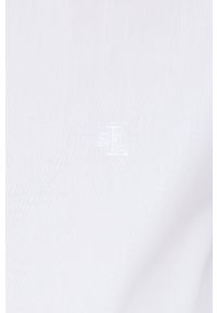 Lauren Ralph Lauren koszula bawełniana damska kolor biały regular z kołnierzykiem klasycznym. Typ kołnierza: kołnierzyk klasyczny. Kolor: biały. Materiał: bawełna. Długość rękawa: długi rękaw. Długość: długie. Styl: klasyczny #4