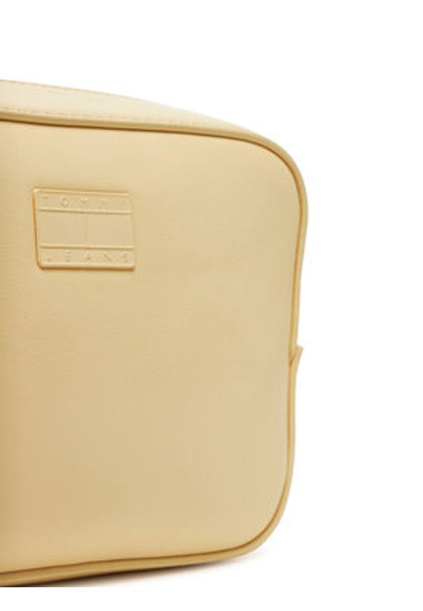Tommy Jeans Torebka Tjw Ess Must Camera Bag AW0AW16964 Żółty. Kolor: żółty. Materiał: skórzane