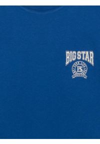 Big-Star - Koszulka chłopięca z nadrukiem niebieska Rafer 402. Okazja: na co dzień, na uczelnię. Kolor: niebieski. Materiał: dzianina, jeans. Wzór: nadruk. Styl: casual, klasyczny, sportowy #2