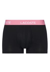 Lacoste Komplet 5 par bokserek 5H1292 Czarny. Kolor: czarny. Materiał: bawełna #6