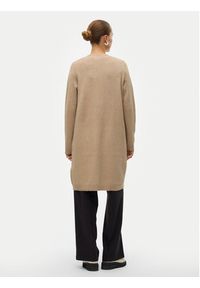 Vero Moda Kardigan Saba 10309316 Beżowy Regular Fit. Kolor: beżowy. Materiał: syntetyk #6