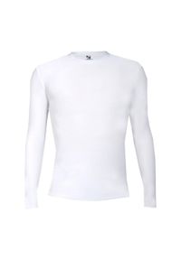 BADGER SPORT - Koszulka z długim rękawem Pro Compression Adults Men Round Neck Undershirt. Kolor: biały. Długość rękawa: długi rękaw. Długość: długie