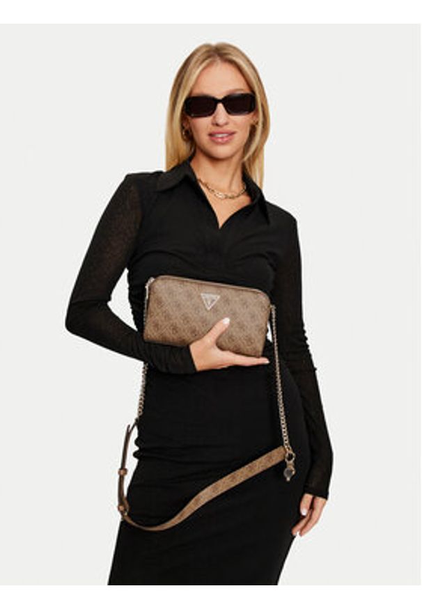 Guess Torebka HWESG9 51012 Beżowy. Kolor: beżowy. Materiał: skórzane