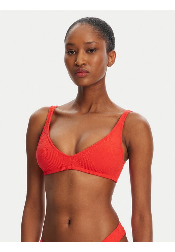 Banana Moon Góra od bikini Pulco Hibiscrun MJO19 Czerwony. Kolor: czerwony. Materiał: syntetyk