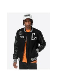 Kurtka puchowa przez cały sezon Lonsdale Oxford. Kolor: czarny. Materiał: puch. Sport: turystyka piesza #1