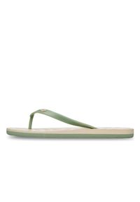 Roxy - Klapki dla Kobiety TAHITI. Okazja: na plażę. Kolor: zielony. Materiał: syntetyk. Styl: sportowy