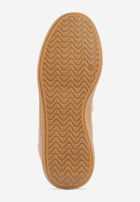 Born2be - Różowe Sneakersy na Kauczukowej Podeszwie z Geometrycznym Motywem Vikioria. Okazja: na co dzień. Kolor: różowy. Materiał: kauczuk. Wzór: geometria #4