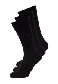 Calvin Klein Skarpety w 3-paku Mężczyźni Bawełna czarny jednolity, 39-42. Kolor: czarny. Materiał: bawełna. Wzór: jednolity