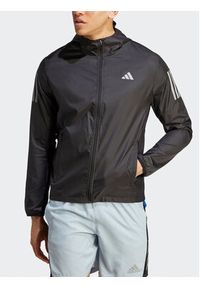 Adidas - adidas Kurtka do biegania Own the Run HZ4523 Czarny Slim Fit. Kolor: czarny. Materiał: syntetyk. Sport: bieganie #4