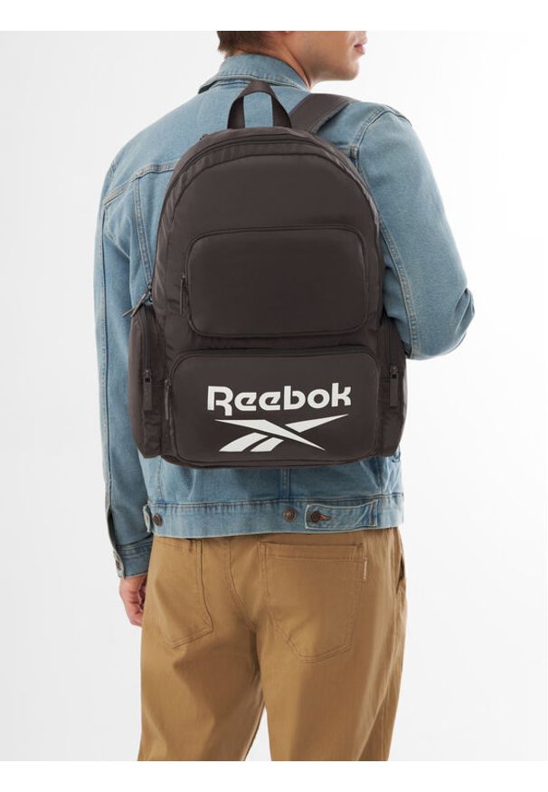 Reebok Plecak RBK-033-CCC-05 Szary. Kolor: szary. Materiał: poliester