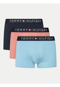 TOMMY HILFIGER - Tommy Hilfiger Komplet 3 par bokserek UM0UM03180 Kolorowy. Materiał: bawełna. Wzór: kolorowy