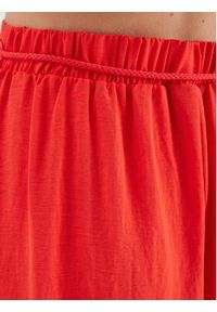 Vero Moda Spódnica midi Uta 10290426 Czerwony Regular Fit. Kolor: czerwony. Materiał: syntetyk #3