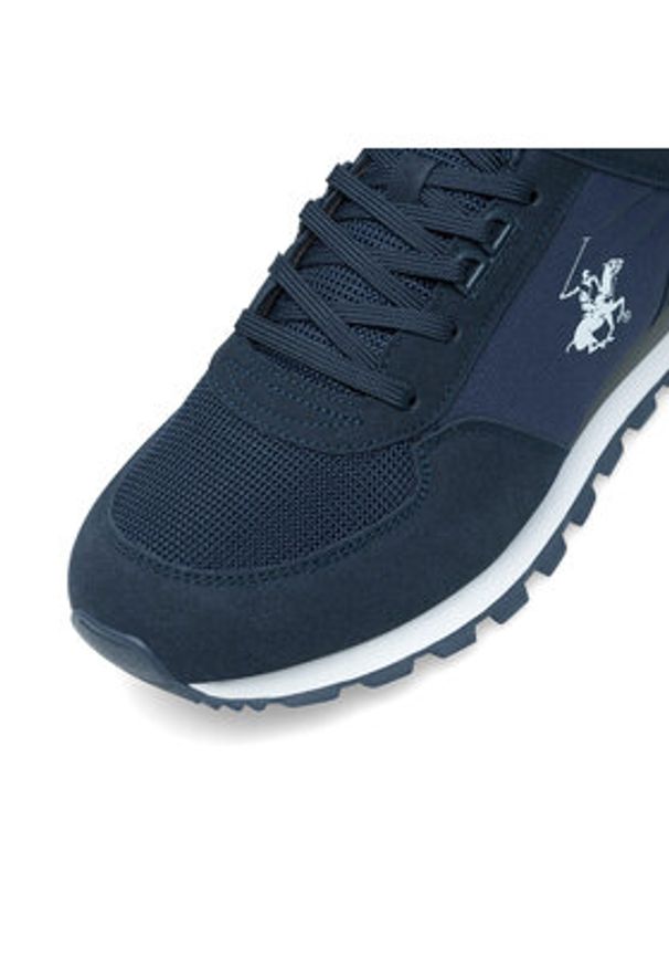 Beverly Hills Polo Club Sneakersy MP07-01450-04B Granatowy. Kolor: niebieski. Materiał: syntetyk