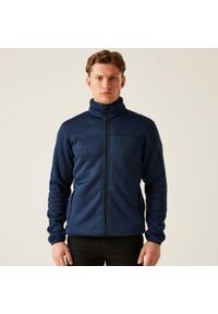 Regatta - Branleigh Męski polar turystyczny. Kolor: niebieski. Materiał: polar. Sport: turystyka piesza #1