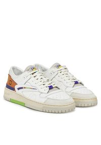 D.A.T.E. Sneakersy Torneo M421-T8-CO Biały. Kolor: biały. Materiał: skóra