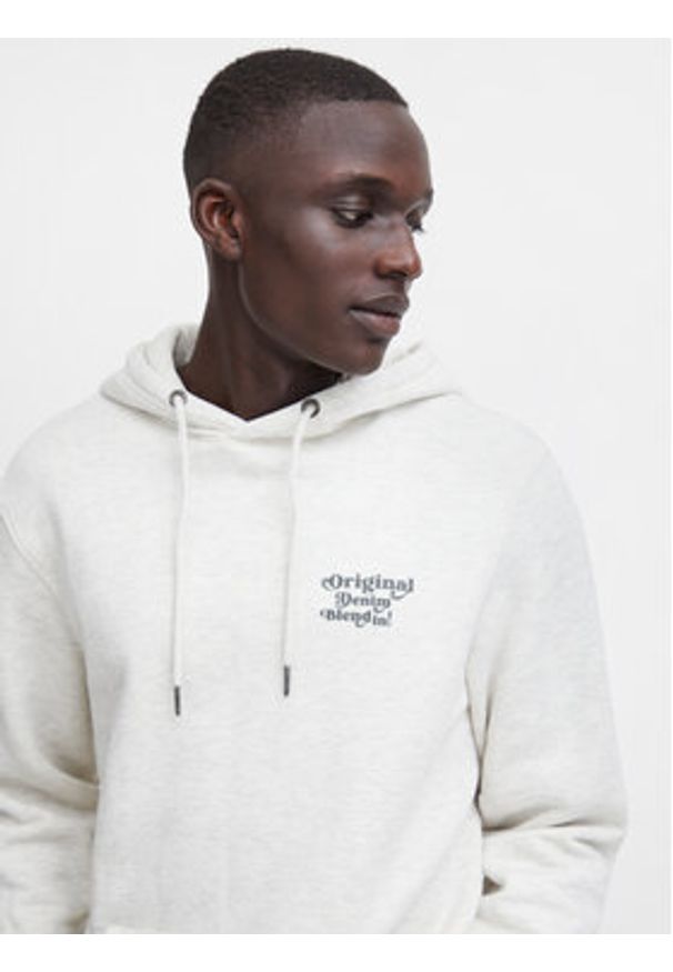 Blend Bluza 20716537 Beżowy Regular Fit. Kolor: beżowy. Materiał: syntetyk, bawełna