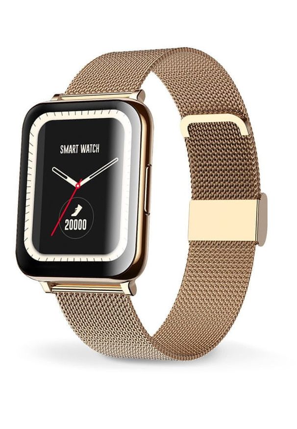 Aligator smartwatch Watch Life Gold. Rodzaj zegarka: smartwatch. Kolor: złoty