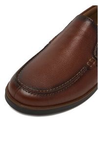 Rieker Półbuty B2352-24 Brązowy. Kolor: brązowy. Materiał: materiał #2