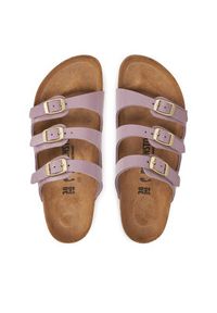 Birkenstock Klapki Florida 1029769 Fioletowy. Kolor: fioletowy. Materiał: skóra #4