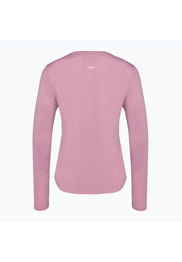 Longsleeve do biegania damski Saucony Stopwatch. Kolor: różowy. Długość rękawa: długi rękaw