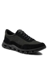 Clarks Sneakersy Nature X One 26172792 Czarny. Kolor: czarny. Materiał: materiał