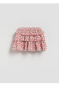 Reserved - Wzorzyste spódnico-szorty - wielobarwny. Materiał: dzianina