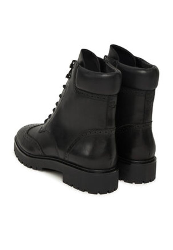 Lauren Ralph Lauren - LAUREN RALPH LAUREN Trzewiki Alysns Lup 802980063001 Czarny. Kolor: czarny. Materiał: skóra