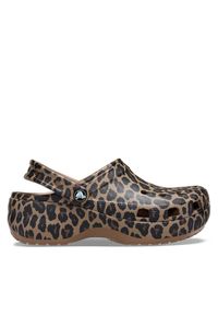 Klapki Crocs. Kolor: brązowy #1