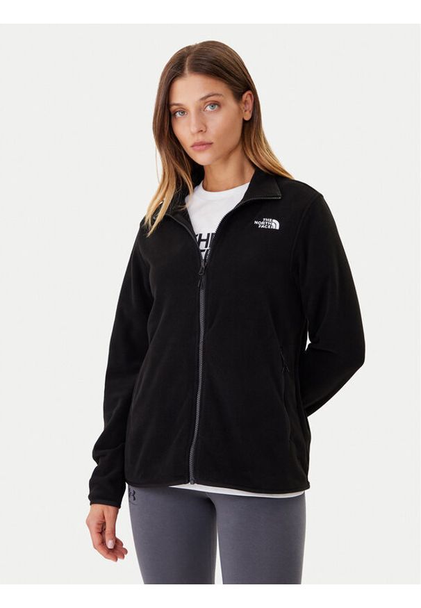 The North Face Polar Glacier NF0A8D2F Czarny Regular Fit. Kolor: czarny. Materiał: syntetyk