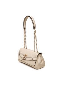Guess Torebka Ella Logo HWPD97 46210 Beżowy jasny. Kolor: beżowy. Materiał: skórzane #6