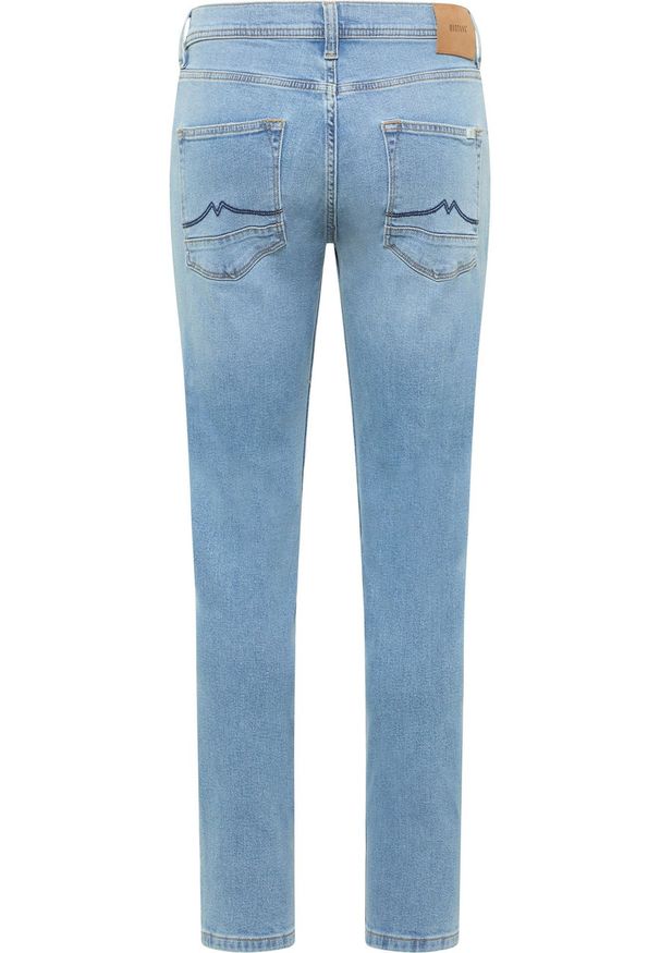 Męskie Spodnie Jeansowe Mustang Style Vegas Slim Denim Blue 1017422 5000 602