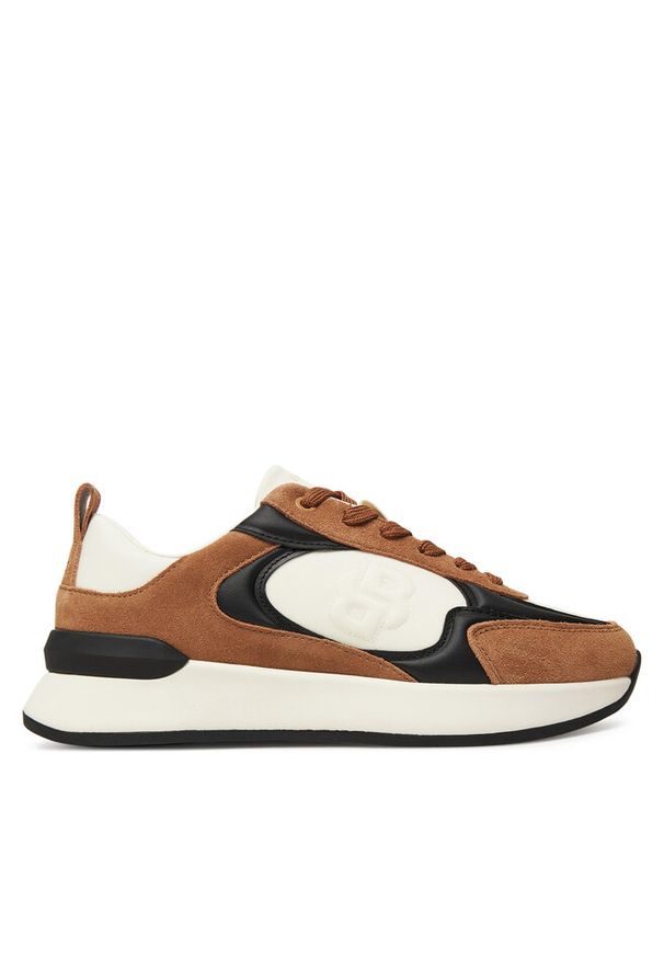 Sneakersy BOSS. Kolor: beżowy