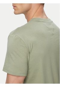 Tommy Jeans T-Shirt Linear Chest DM0DM21780 Zielony jasny Slim Fit. Kolor: zielony. Materiał: bawełna #4