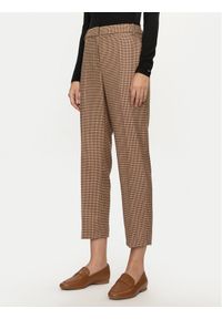 TOMMY HILFIGER - Tommy Hilfiger Spodnie materiałowe WW0WW42965 Beżowy Regular Fit. Kolor: beżowy. Materiał: wiskoza, syntetyk #1