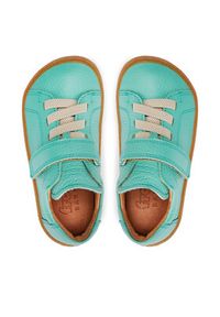 Froddo Sneakersy Barefoot Elastic G3130241-9 S Turkusowy. Kolor: turkusowy